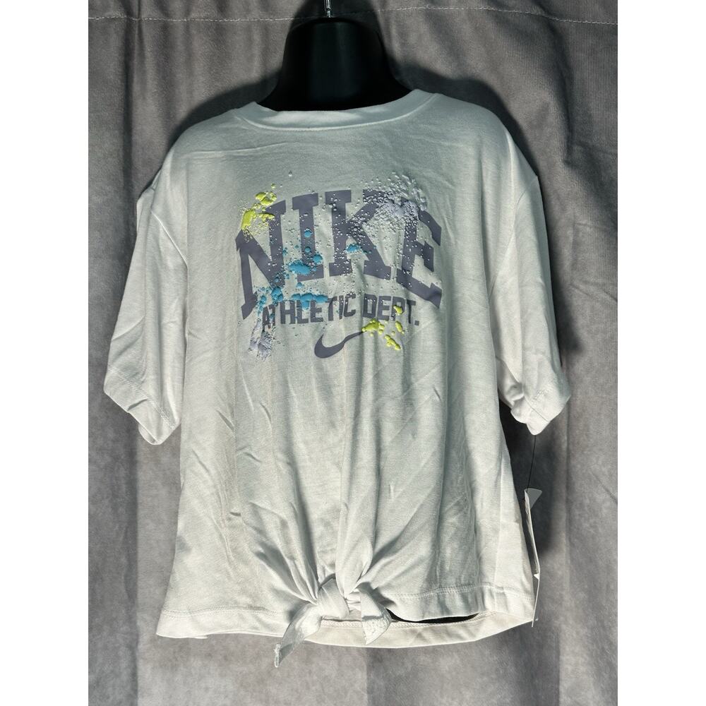 Nike Athletic DEPT. Girls White T-Shirt Size 6x